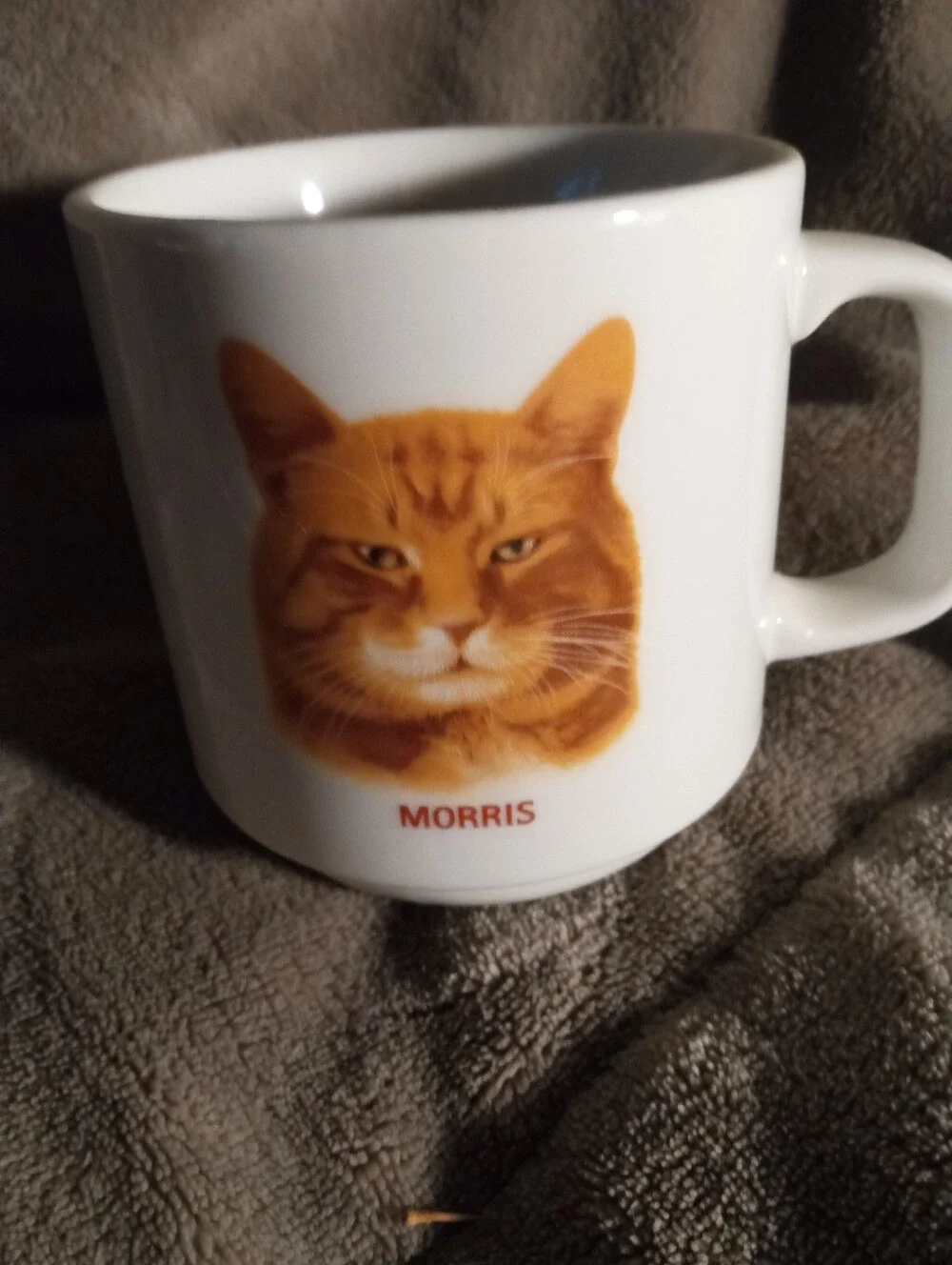 Morris the Cat Mug 9 Lives Art by Papel vintage Advertising Mug Coffee Cup
